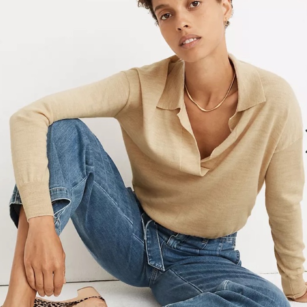 Madewell Polo Sweater